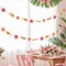 Tropical Luau Party Decorations Hawaiian Garland Tropical Flower Garlands Hanging Decor Banner Gold Pink Garland Pineapple Hanging Aloha Summer Party Favors Backdrop
